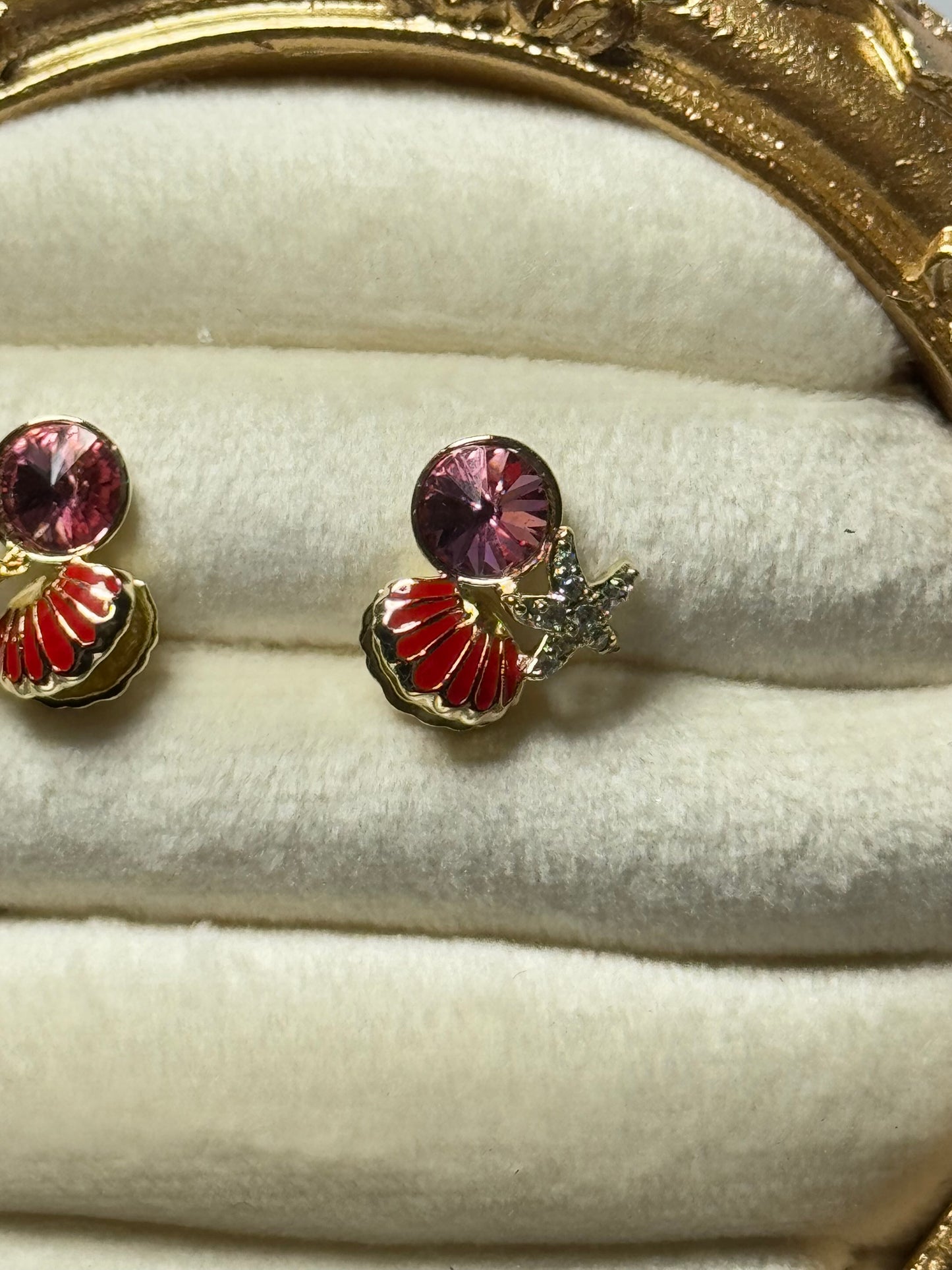 Ocean Dream Shell & Starfish Earrings