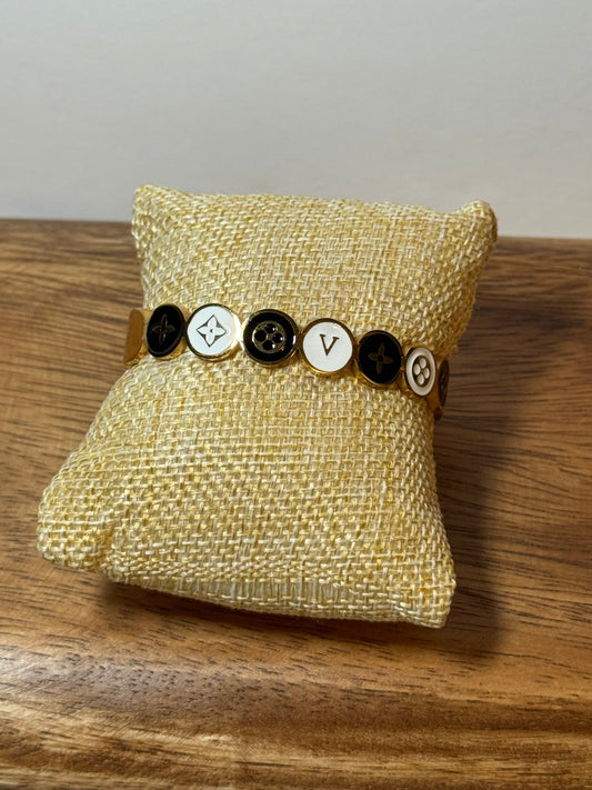 Golden Clover Bangle