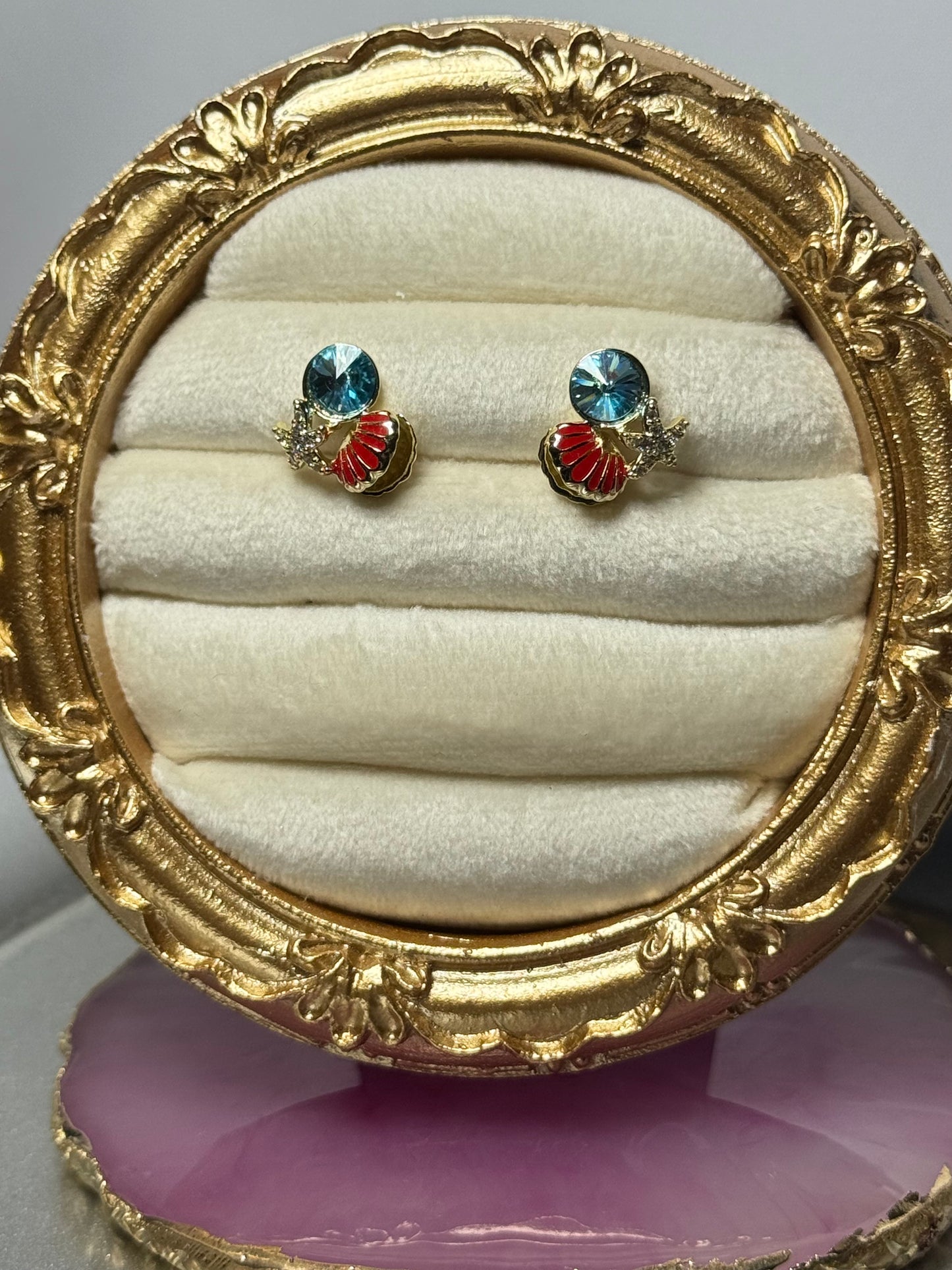 Ocean Dream Shell & Starfish Earrings