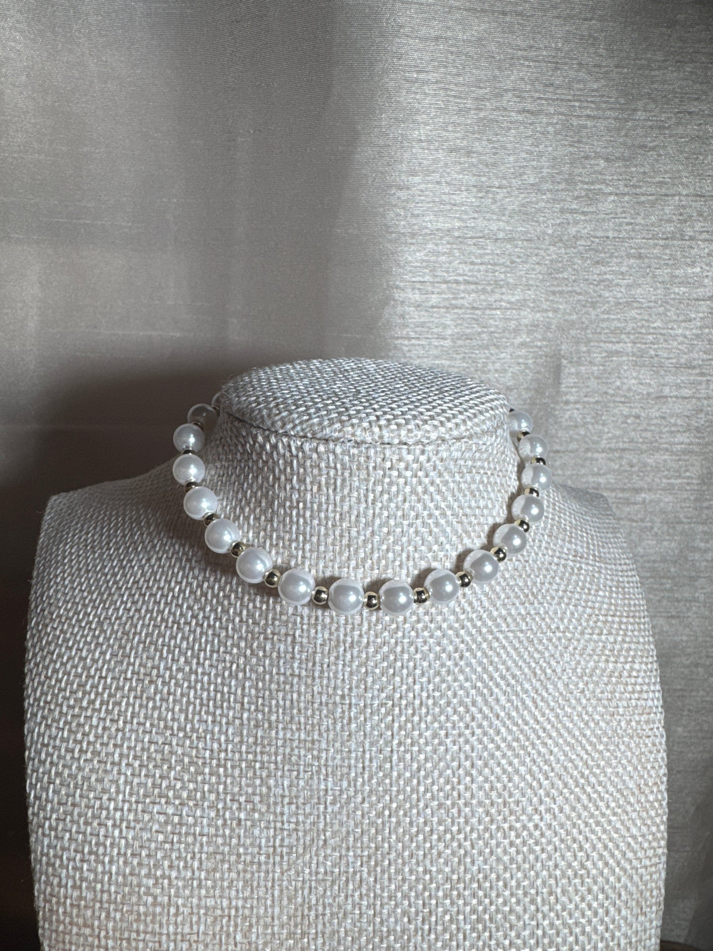 Pearl and Gold Bracelet