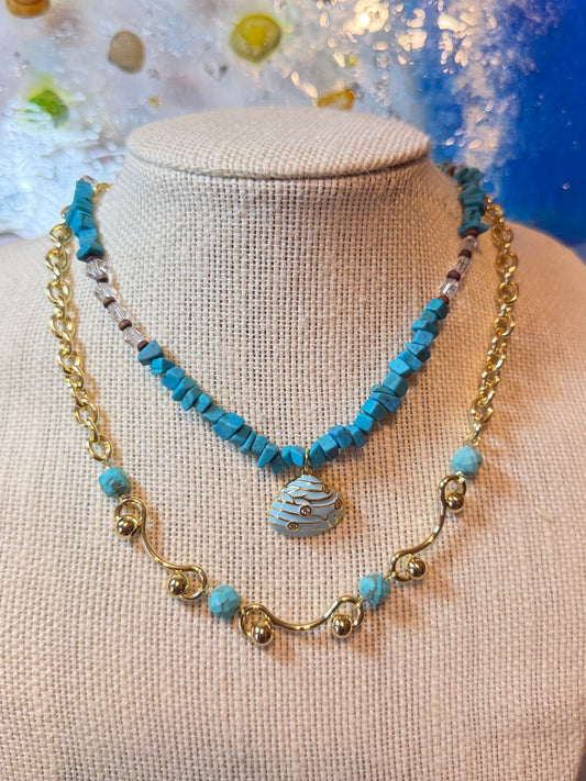 Turquesa Ocean Glow Necklace
