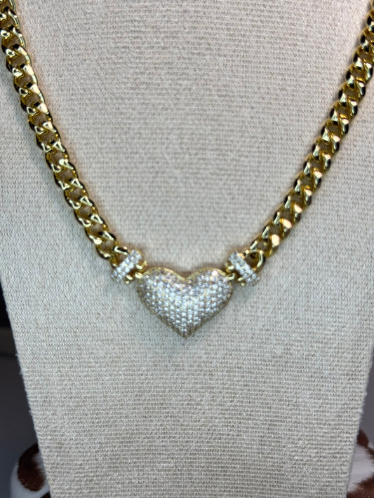 Heart Necklace Set